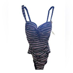 NWT~ Nip Tuck 6M adjustable strap swimsuit.
